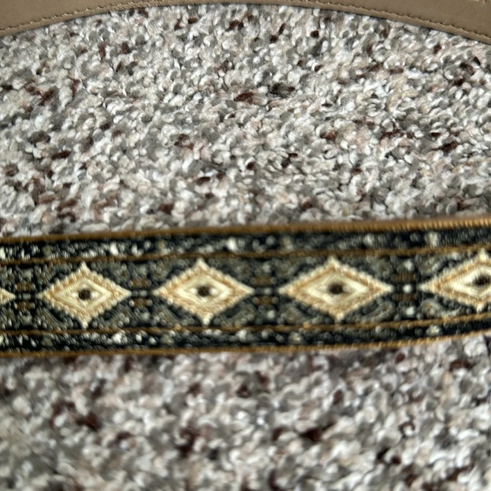 Chico's brown and beige belt size medium